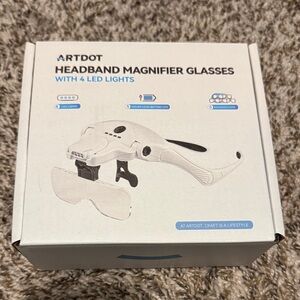 NWT ARTDOT headband magnifier glasses